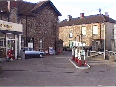 Wrington Motors forecourt