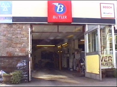 Entrance to workshop