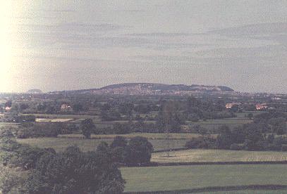 south-west towards Weston-super-Mare