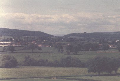 south-west towards Churchill gap