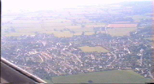 Wrington from the air