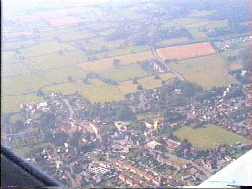 Wrington from the air 3